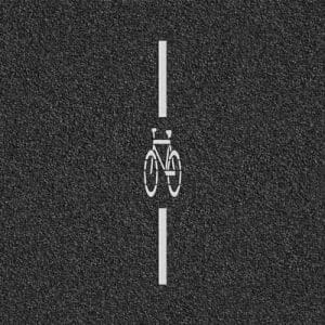 Bike Detection Symbol Marking