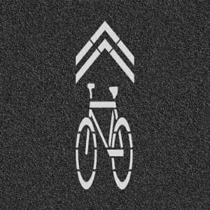 Bicycle Path Stencils
